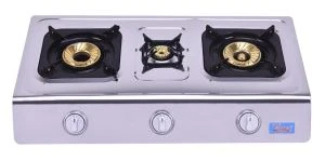 3 개의 가열기 (ZG-3079)를 가진 Quadrate Potholder 가스 스토브 / 요리기구